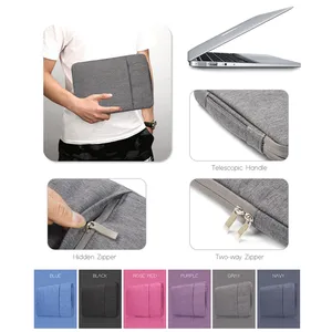 waterproof laptop sleeve bag notebook case for macbook retina pro 13 3 cover for lenovo 11 12 13 14 15 15 6 inch zipper bag free global shipping