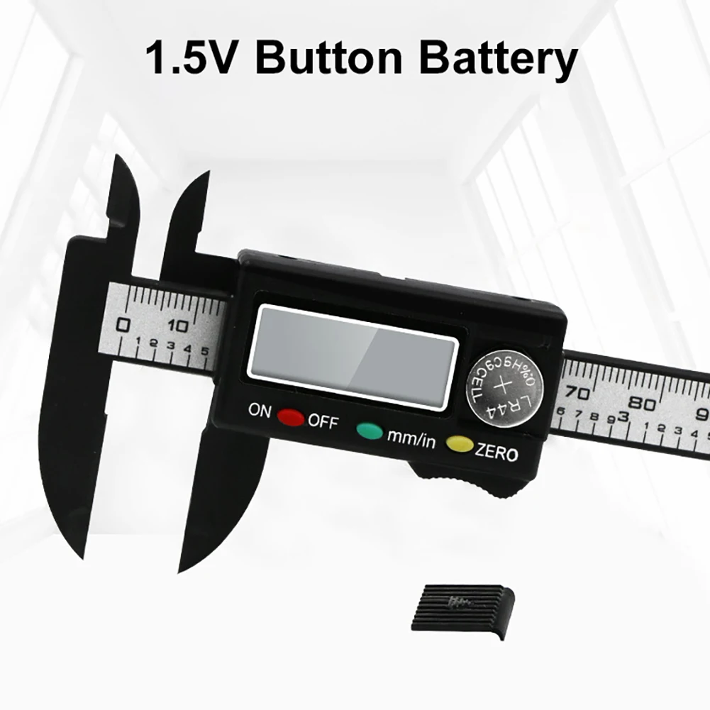 Цифровой штангенциркуль 4 дюймовый Электронный 100 мм микрометр цифровая линейка