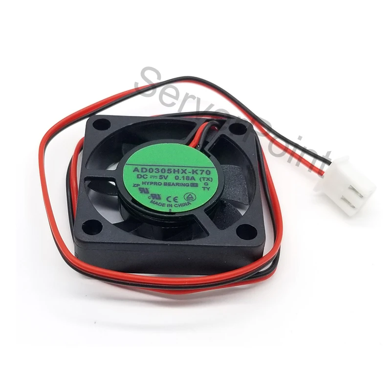 

Для ADDA AD0305HX-K70 3006 5V 0.18A тонкий 30*30*6 мм мини осевой вентилятор охлаждения запасные части