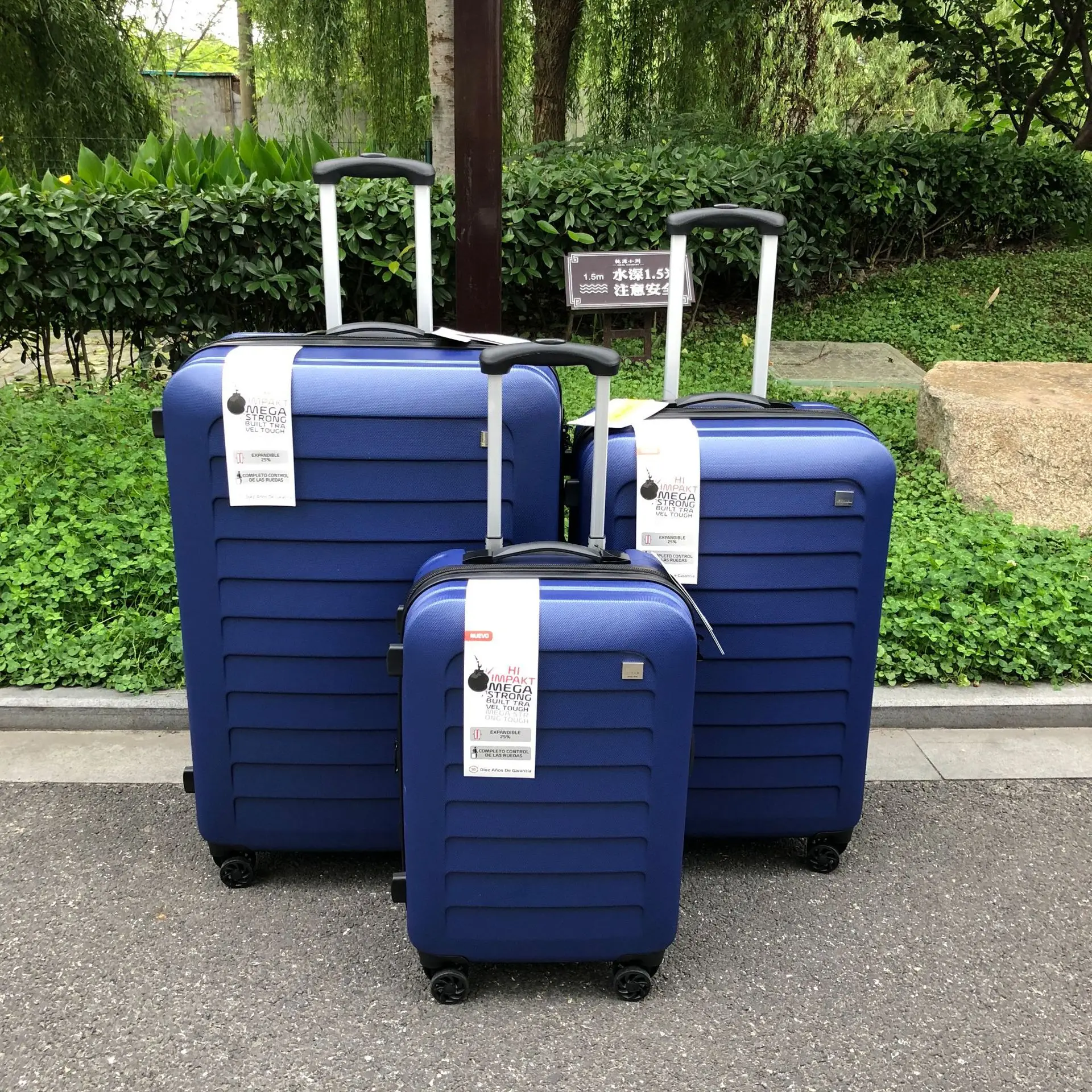 Carrylove 2" 25" 2" для мужчин и женщин spinner abs чехол для каюты, набор, расширяемый чехол на колесиках, багажный набор для путешествий