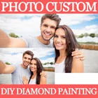 Алмазная живопись на заказ сделай сам, вышивка крестиком, разразы, полная наклейка, мозаика для друзей, подарок, гостиная, домашний декор