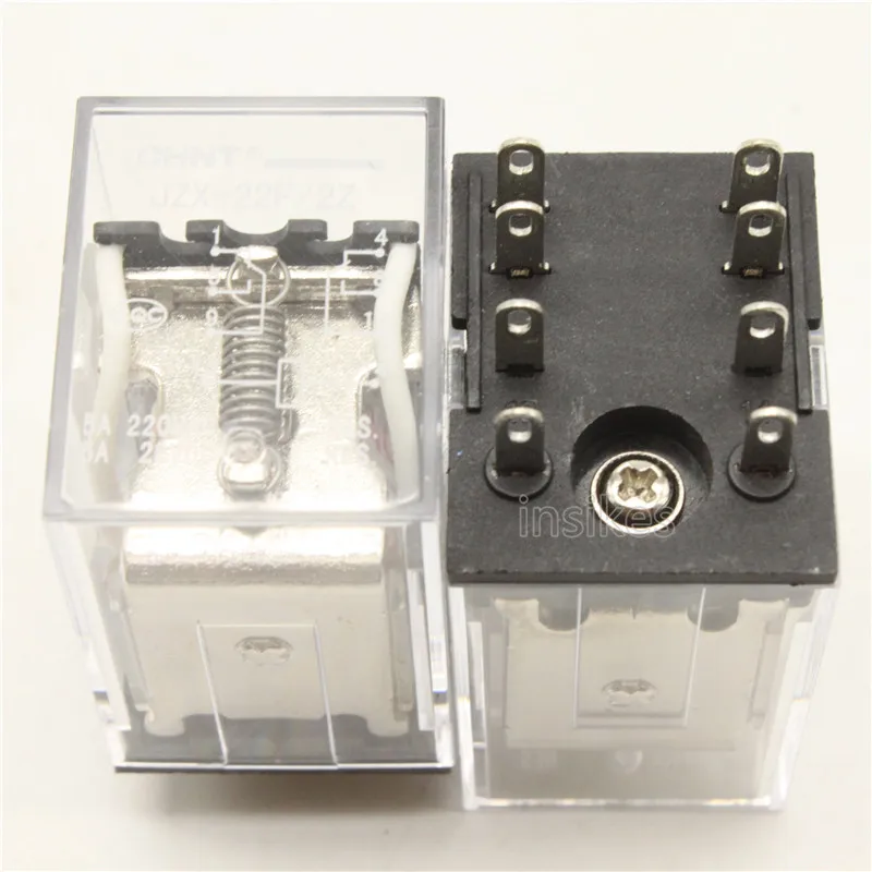 5 шт./лот JZX-22F2Z 5А Микро общее реле 8 Pin JZX-22F/2Z AC380V AC220V AC127V AC110V AC48V AC36V AC24V AC12V AC6V |
