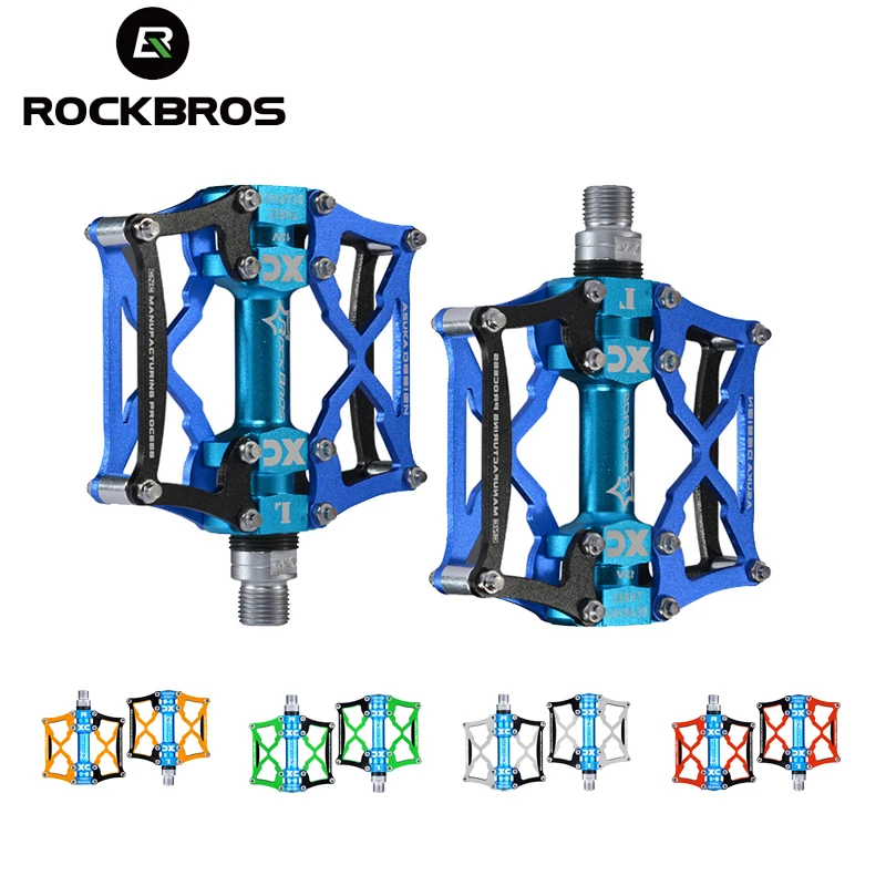 ROCKBROS Велоспорт велосипед педали велосипеда Платформа магния спорта на открытом