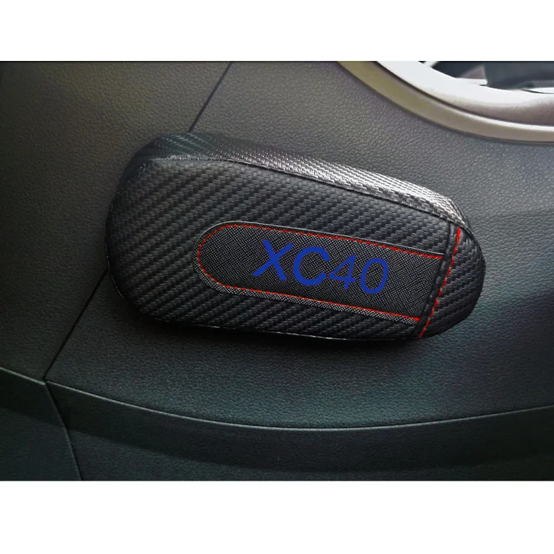 1 шт. автомобильный наколенник из углеродного волокна для VOLVO Xc40|Опоры сидений| |