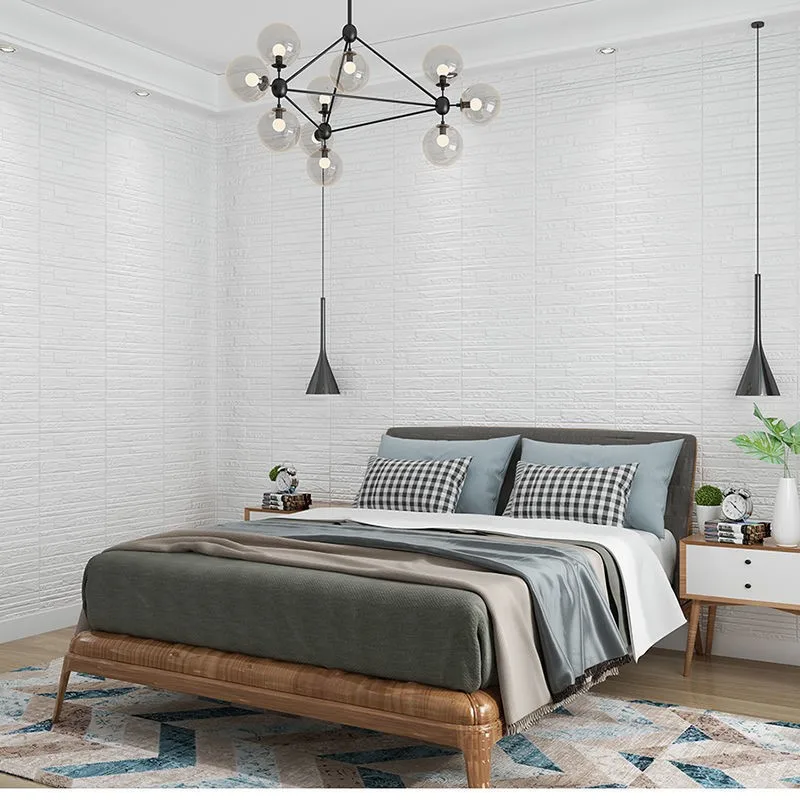 3D-обои настенные кирпичные 3d-стикеры обои для спальни декоративные