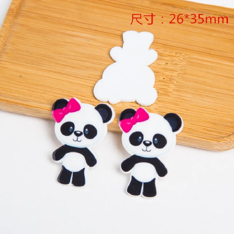 Плоский планарный каучук, 10 шт./лот, мультяшная смола для рукоделия, изготовления ювелирных изделий, день рождения, для девочек, «сделай сам», банты для волос, аксессуары