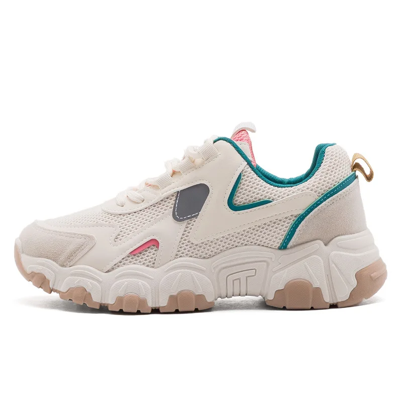 

2021 New Style Trend Dad Shoes Women Breathable Casual Sports Shoes for Women Platform Shoes for Women Sneakers Tenis Feminino