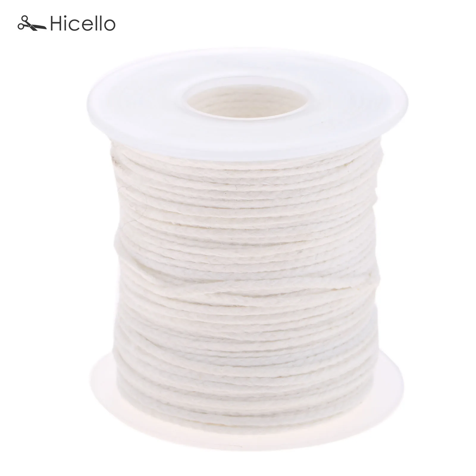 1 рулон свечи фитиль катушка ядро невощеный хлопок фитили квадратная оплетка