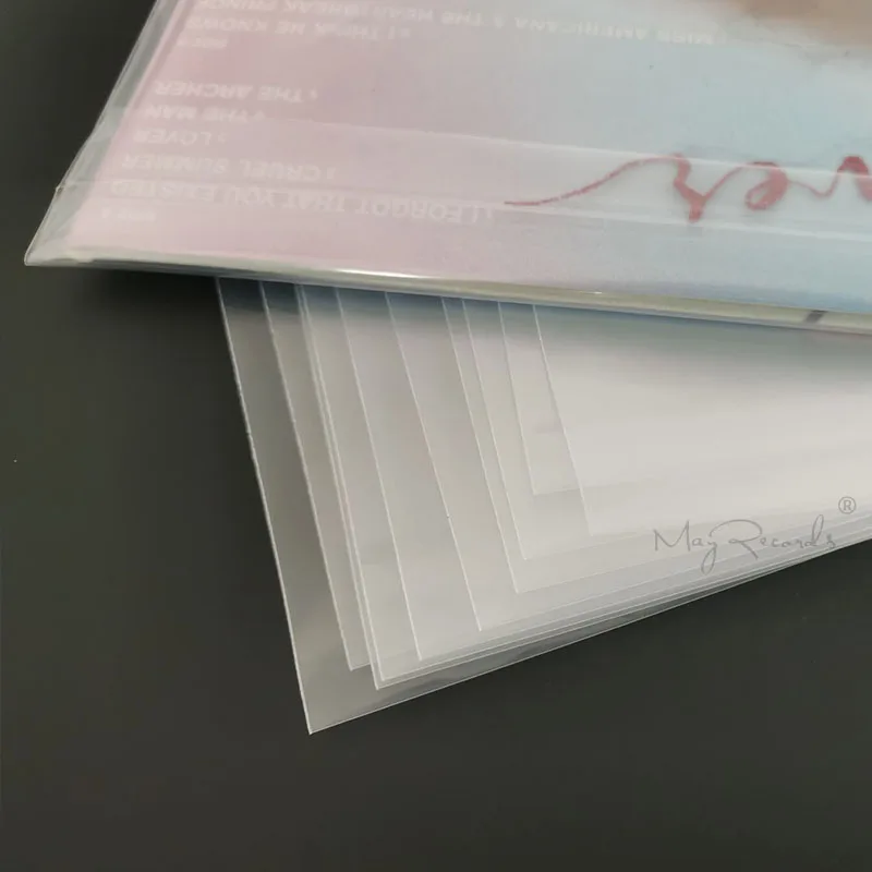 Прозрачные полиэтиленовые защитные перчатки LP для 12-дюймовых пластинок