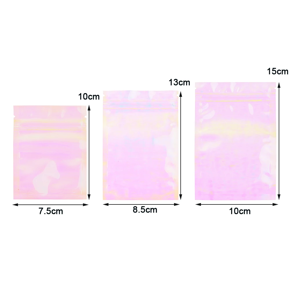 Пакеты из алюминиевой фольги с застежкой-молнией многоразовые мешки для конфет