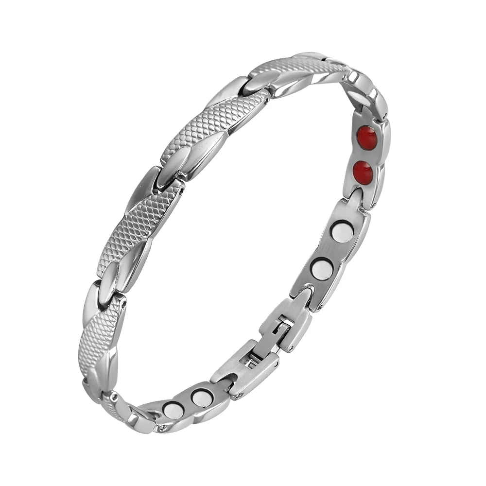 Moocare женский магнитный браслет из нержавеющей стали|Цепочки и браслеты| |