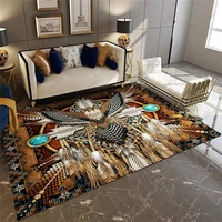 native wolf rug 3d all over printed non slip mat dining room living room soft bedroom carpet 12