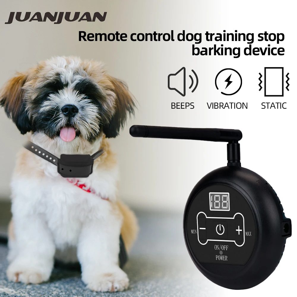 Беспроводной собачий дистанционный Управление Перезаряжаемые ошейник