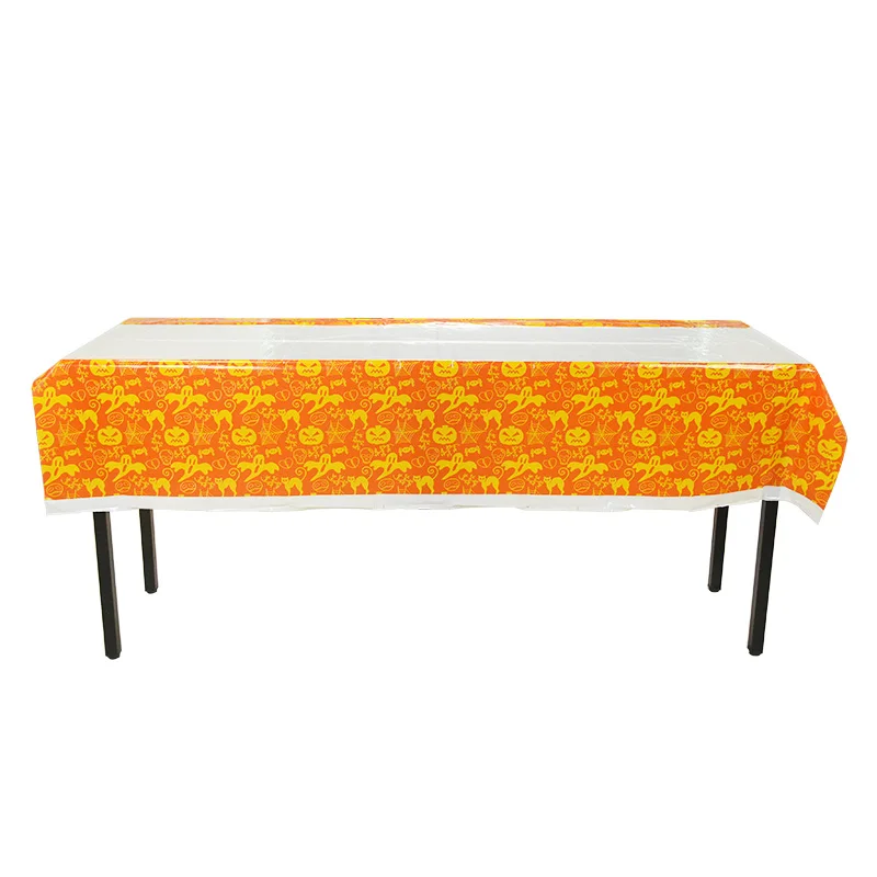 1pc 110*180cm Halloween Party Decor Disposable Tablecloth Table Cloth For Kitchen Decorative Dining Cover Home Decoration | Дом и сад