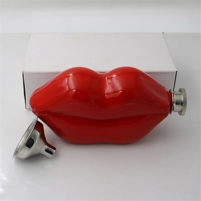 Креативный мини Флагон для виски и губ объемом 5 унций с воронкой чашки ликера