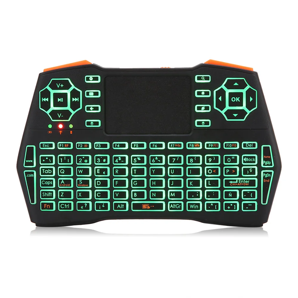 2 4 г воздушная мышь с аккумулятором трехцветная Подсветка мини Беспроводной