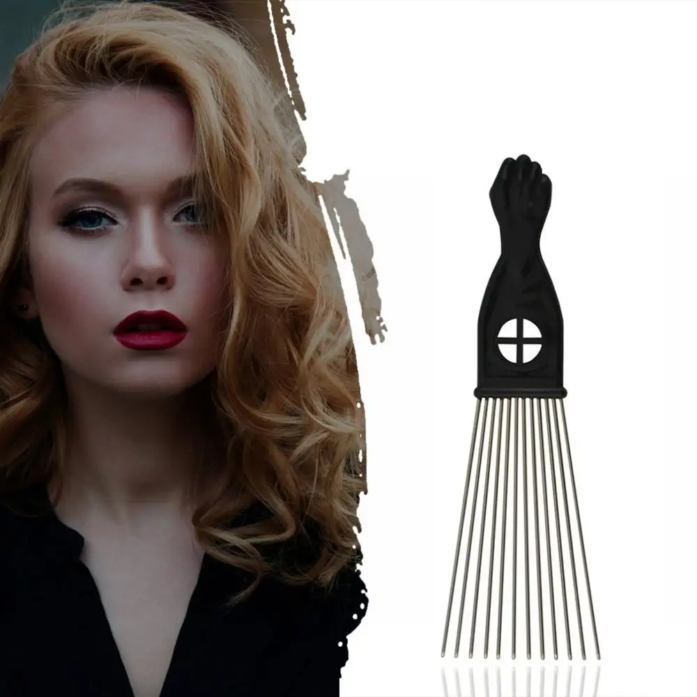 1 шт. стальная игольчатая расческа для волос специальная Расческа стрижки и