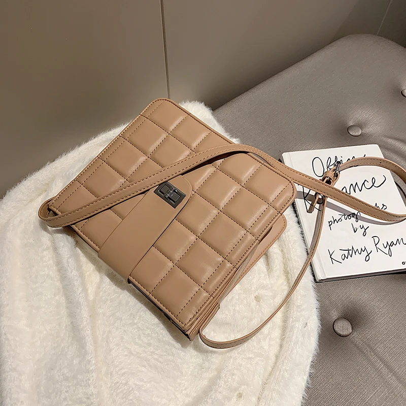 Женская сумка тоут через плечо в шотландскую клетку|Сумки с ручками| |