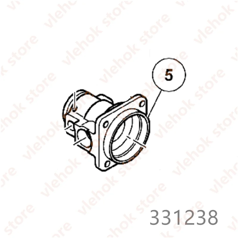 Передняя крышка для hitachi DH38SS 331238, аксессуары для электроинструментов, запчасти для электроинструментов