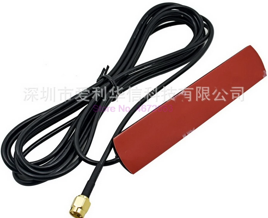 100 шт. 2 дБи/3 дБи GSM антенна с SMA штекерным разъемом Gsm Антенна RG174 для GSM|Антенны