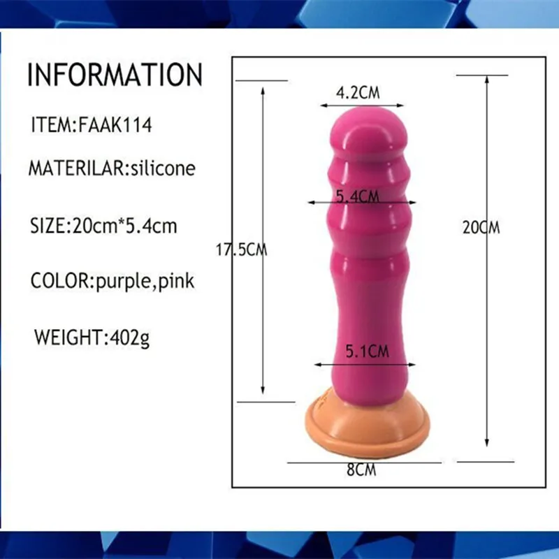 Фаллоимитатор FAAK секс-игрушки для женщин имитация бамбука Анальная пробка