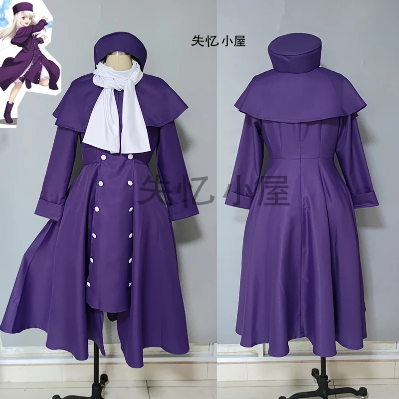 

COS-HoHo Anime Fate Stay Night Illyasviel Game Suit Elegant Dress Uniform Cosplay Costume Halloween Role Play Outfit Women New
