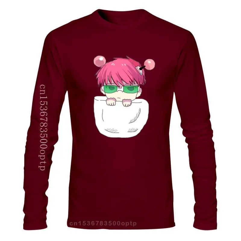

The Disastrous Life Of Saiki K Pocket Anime 100% Healthy Cotton T Shirt Unique Design