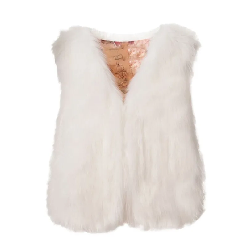 Spring Mink Faux Fur Coat Vest Casual Warm Winter Jacket Slim Futerko Soft Casaco Feminin Chaleco Mujer O15 | Женская одежда