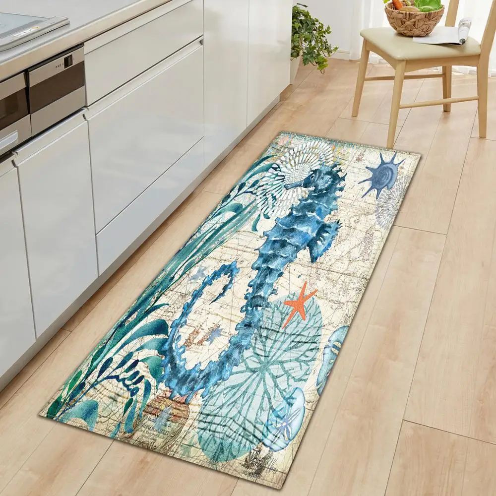 3D Animals Print Doormat Hallway Kitchen Mats Leopard Elephant Living Room Balcony Small Carpet Bath Mat Non Slip Entrance Rugs | Дом и сад