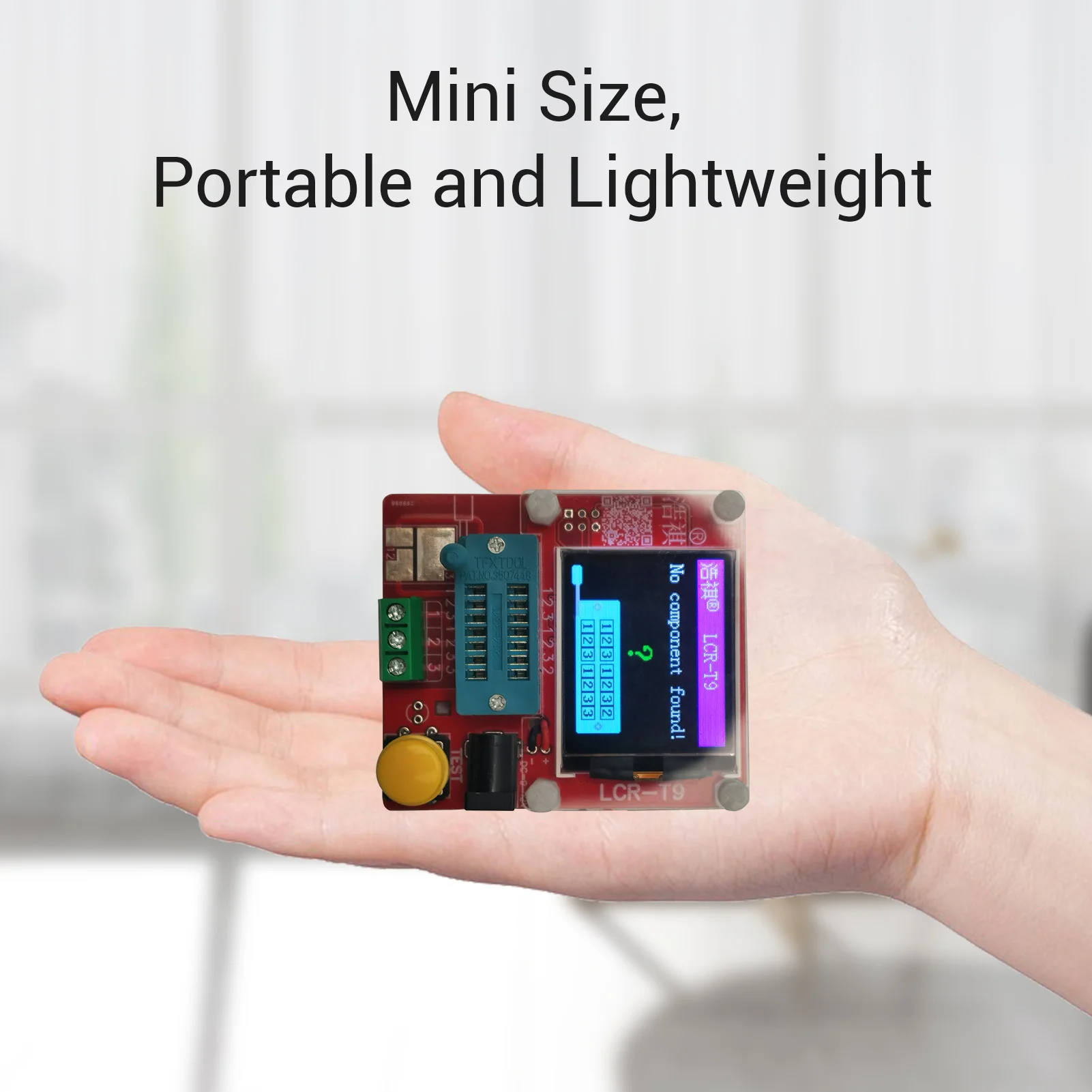 Многофункциональный тестер транзисторов мини-тестер индуктивность емкость