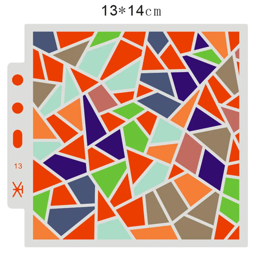 13*14 цирковые трафареты для скрапбукинга Пластиковая форма щит сделай сам торт