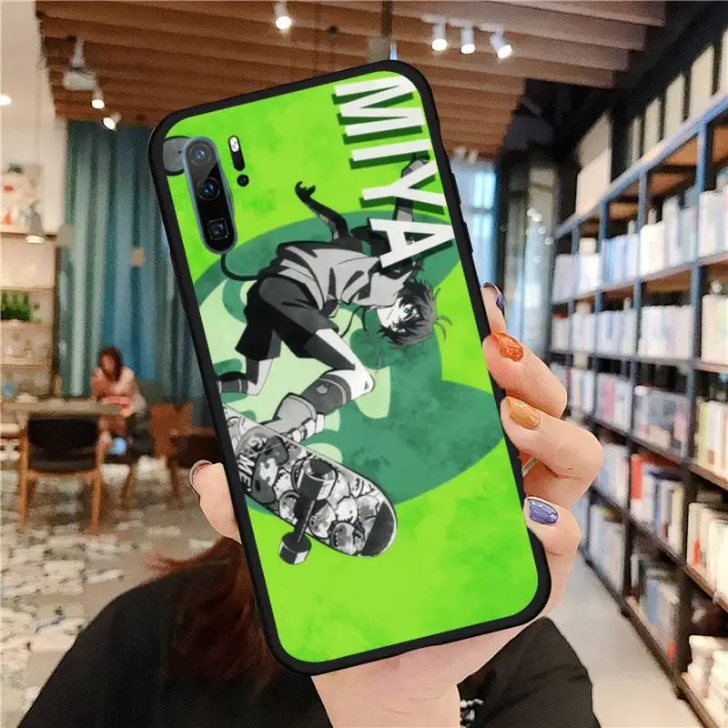 

SK8 unlimited skateboard anime Phone Case For Huawei honor Mate P 9 10 20 30 40 Pro 10i 7 8 a x Lite nova 5t Soft Silicone
