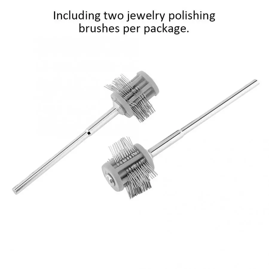 2 шт Pro texturing полировальные кисти 1 мм проволока ювелирные инструменты для