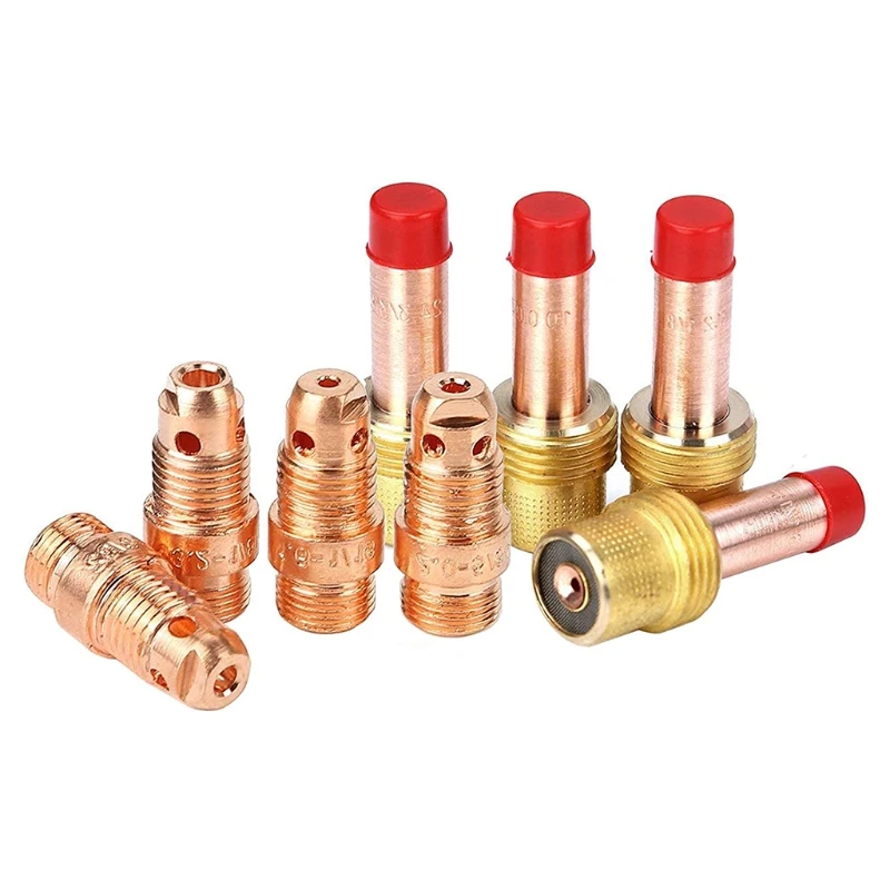 

H056 Welding Torch 10 Pyrex Glass Cup Kit Accessories TIG Stubby Gas Lens