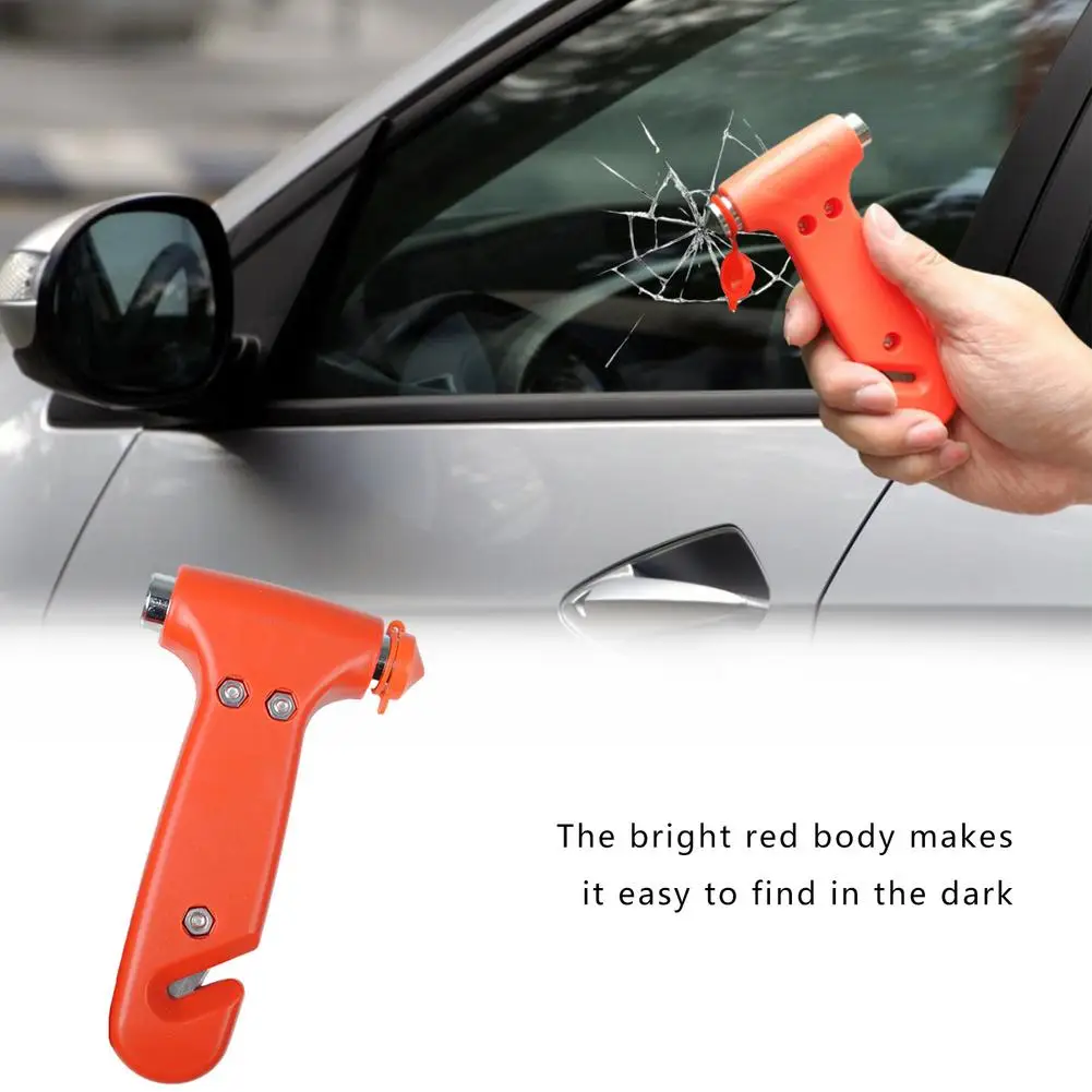 

Two-in-one Multifunctional Safety Hammer For Vehicle-mounted Vehicles, Emergency Escape Solid Hammer Window Breaker