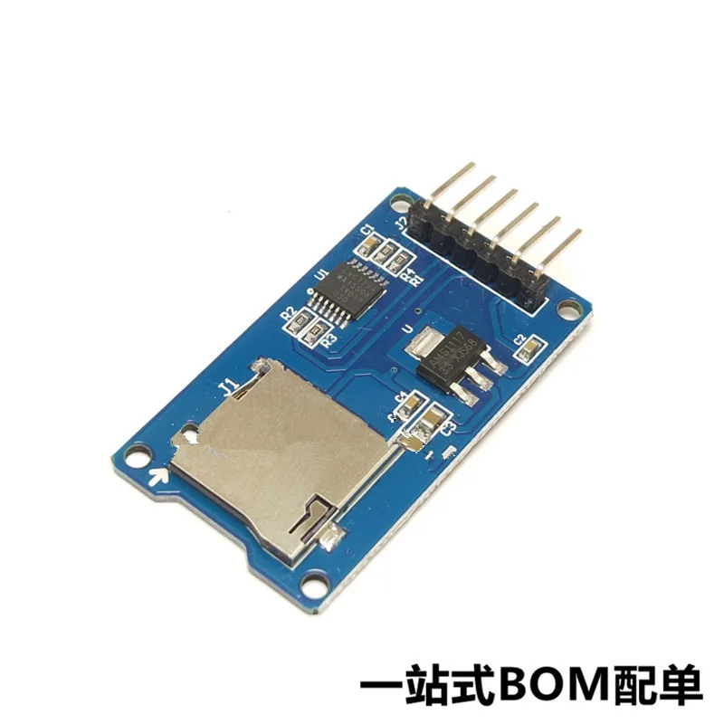 Микро SD Модуль карты SPI интерфейс TF кардридер с чипом преобразования