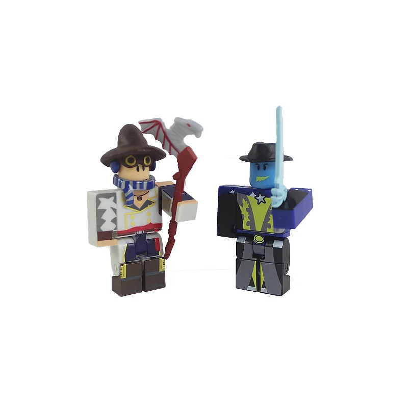 Набор из серии ROBLOX Master of Magic куклы ПВХ 7 см в комплекте 4 + аксессуары игрушки для