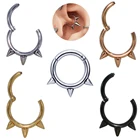 4 шт. хирургический стальной нос пирсинг острый конус для пирсинга перегородки носа Вырубной Станок для уха пирсинг для уха ушной хрящ раковины Daith Rook пирсинг