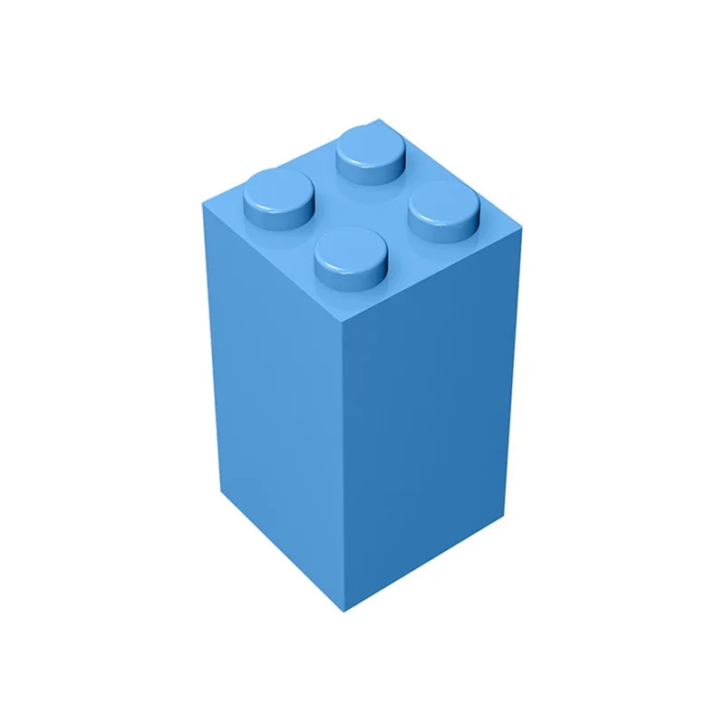Кубики MOC 10 шт. сборные детали 30145 кирпич 2x2x3 для строительных блоков сделай сам