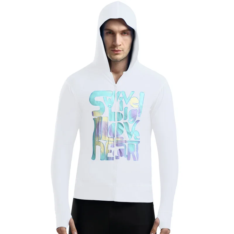 Men Women Long Sleeve Shirts Couples Swimwear Surfing Bathing Suit Rashguard Tops Diving Quick-Dry Beach Board SailingShirts