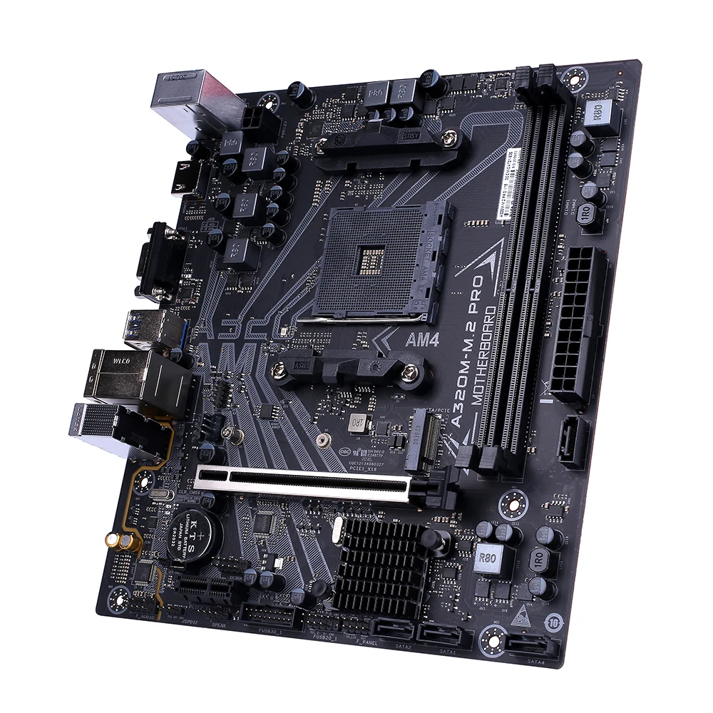 

COLORFUL A320M-M.2 PRO V15 Motherboard Gaming Mainboard Support AMD AM4 Socket Ryzen 3000/2000/1000 Series Processors