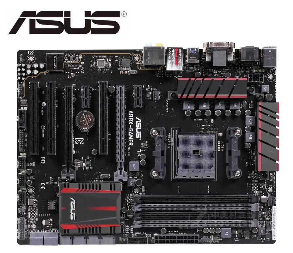 Материнская плата ASUS A88X GAMER для настольных ПК разъем DDR3 FM2/FM2 + б/у материнская