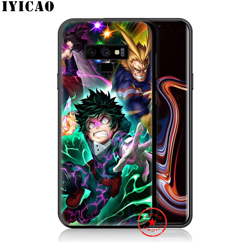 IYICAO My Hero Academy аниме мягкий чехол для samsung Galaxy S10e S10 S9 S8 Plus S6 S7 Edge Note 10 9 8 TPU |