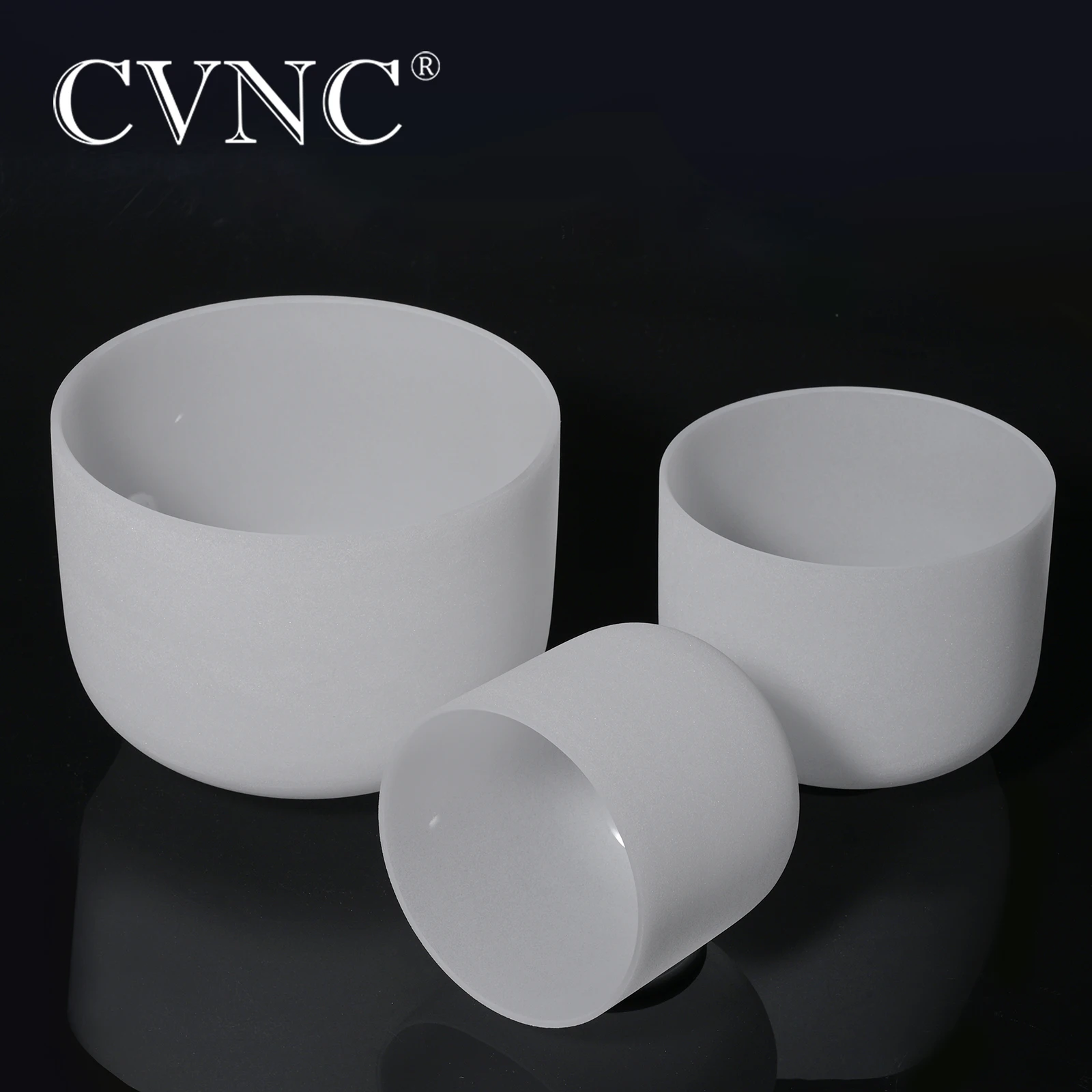 CVNC 6 &quot8&quot 10 &quot440 Гц или 432 кварцевый Поющий чаша чакра набор 3 шт | Спорт и