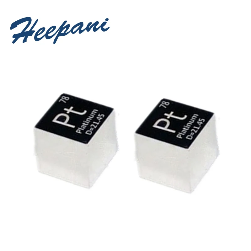 Бесплатная доставка Платиновый металлический куб с 99 95 чистоты 10 мм зеркальная