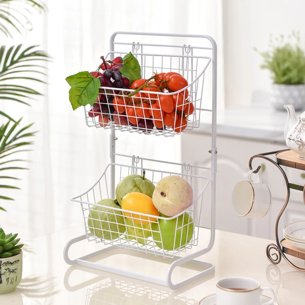 Для Кухня 2 уровня картофеля лук Многофункциональный Органайзер Ванная комната