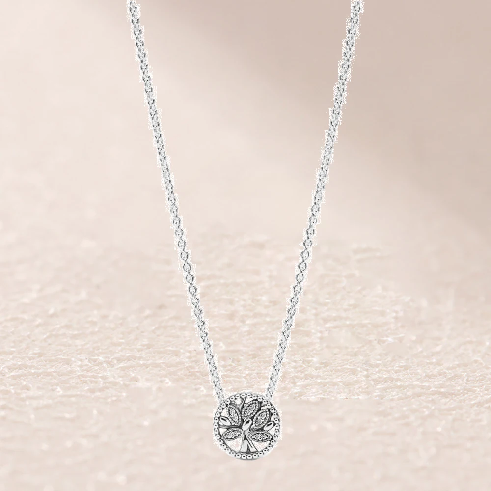 

397780CZ Tree of Life Necklace