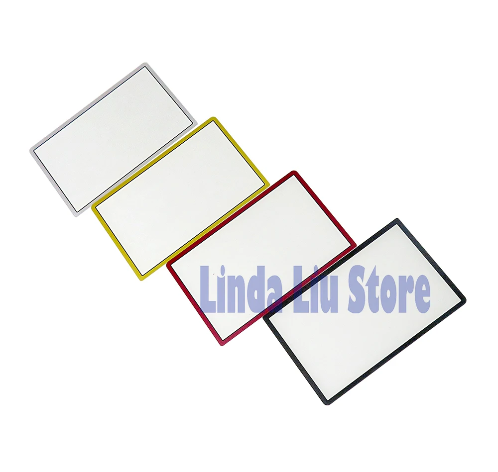 5 шт./лот пластиковый верх Экран объектив спереди ЖК дисплей рамка крышка