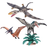 jurassic toothless pterodactyl toy dinosaur animal model solid simulation double tooth pterodactyl children boys gifts