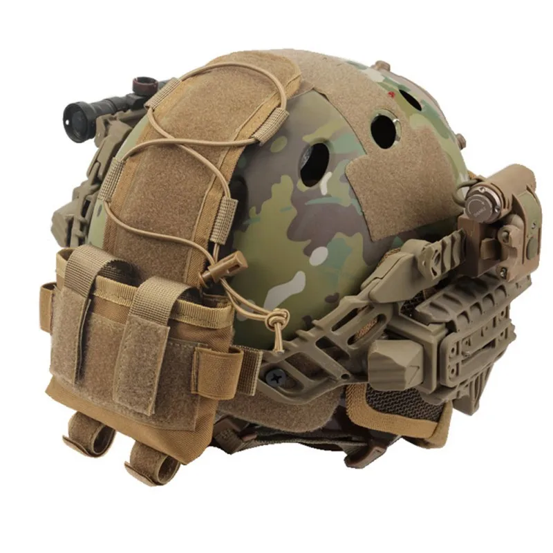 

Tactical MK2 Helmet Battery Pack Helmet Counterweight Pack Helmet Accessory For Survival Airsoft Hunting